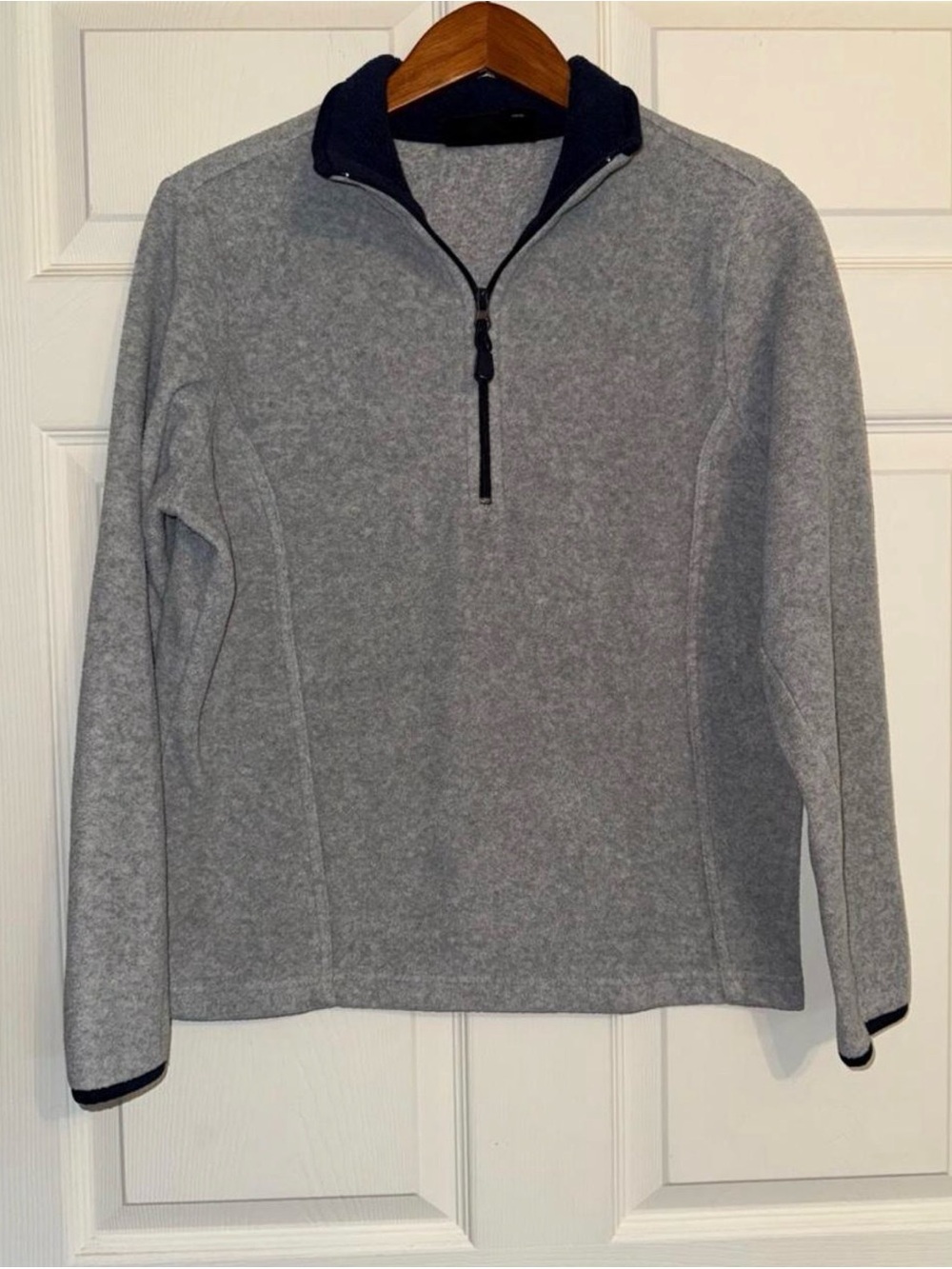 St John's Bay Grey & Navy Jumper